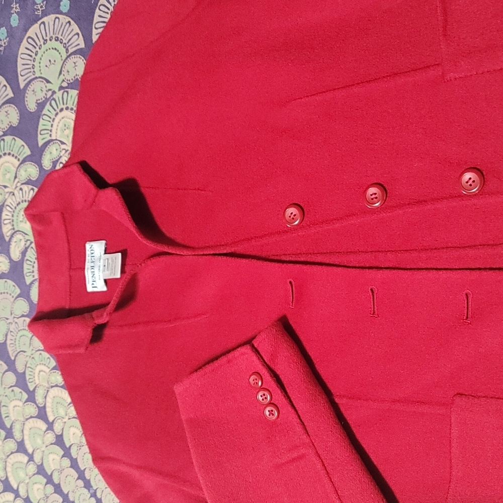 Pendleton Thick Wool Blazer Oversized Just Right - image 4